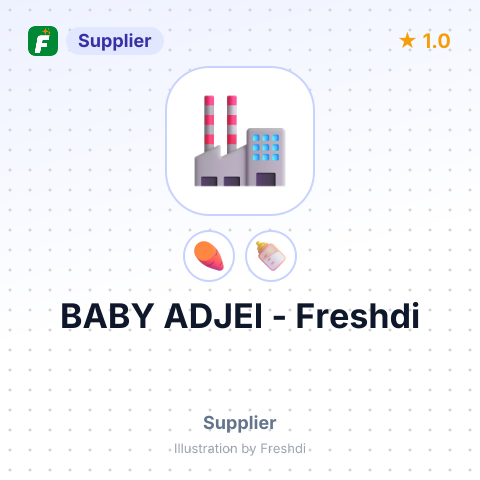 BABY ADJEI – summary card, no photo uploaded yet