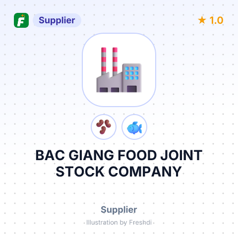 BAC GIANG FOOD JOINT STOCK COMPANY – summary card, no photo uploaded yet