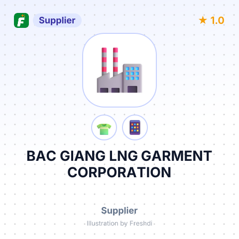 BAC GIANG LNG GARMENT CORPORATION – summary card, no photo uploaded yet