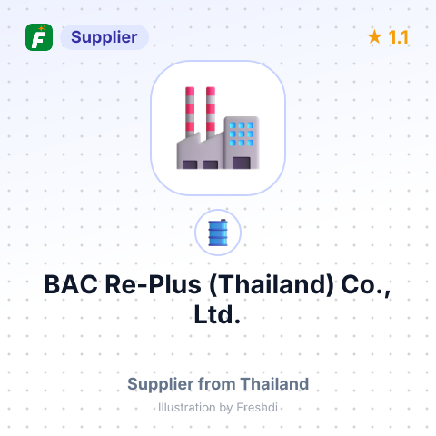BAC Re-Plus (Thailand) Co., Ltd. – summary card, no photo uploaded yet