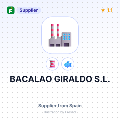BACALAO GIRALDO S.L. – summary card, no photo uploaded yet