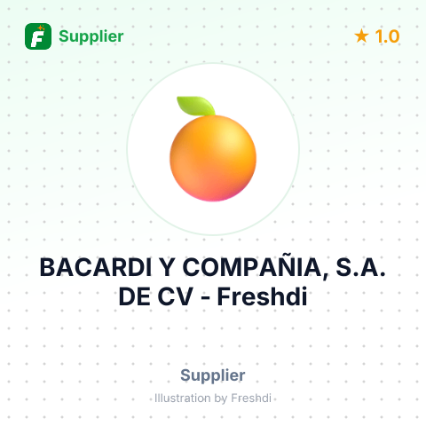 BACARDI Y COMPAÑIA, S.A. DE CV – summary card, no photo uploaded yet