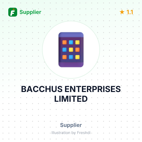 BACCHUS ENTERPRISES LIMITED – summary card, no photo uploaded yet