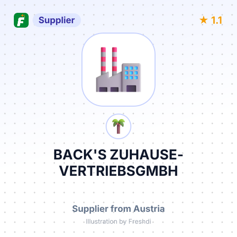 BACK'S ZUHAUSE-VERTRIEBSGMBH – summary card, no photo uploaded yet