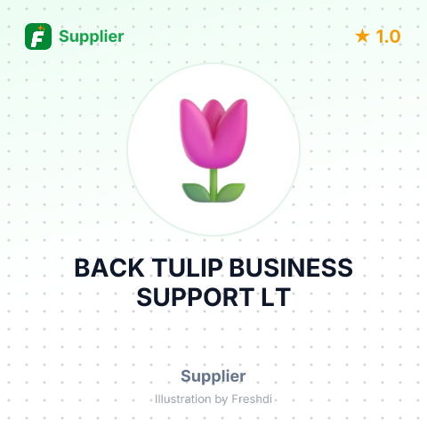 BACK TULIP BUSINESS SUPPORT LT – summary card, no photo uploaded yet
