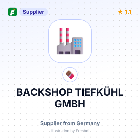 BACKSHOP TIEFKÜHL GMBH – summary card, no photo uploaded yet