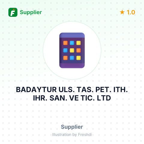 BADAYTUR ULS. TAS. PET. ITH. IHR. SAN. VE TIC. LTD – summary card, no photo uploaded yet