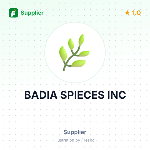 BADIA SPIECES INC – summary card, no photo uploaded yet