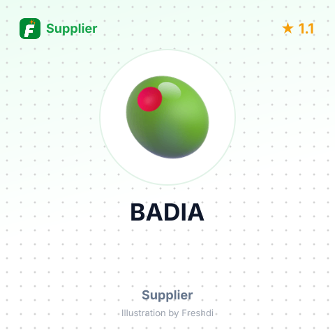 BADIA – summary card, no photo uploaded yet