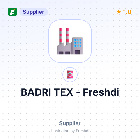 BADRI TEX – summary card, no photo uploaded yet