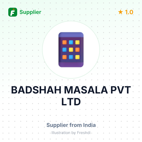BADSHAH MASALA PVT LTD – summary card, no photo uploaded yet
