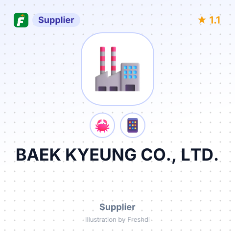 BAEK KYEUNG CO., LTD. – summary card, no photo uploaded yet