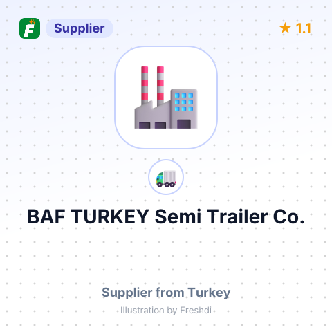 BAF TURKEY Semi Trailer Co. – summary card, no photo uploaded yet