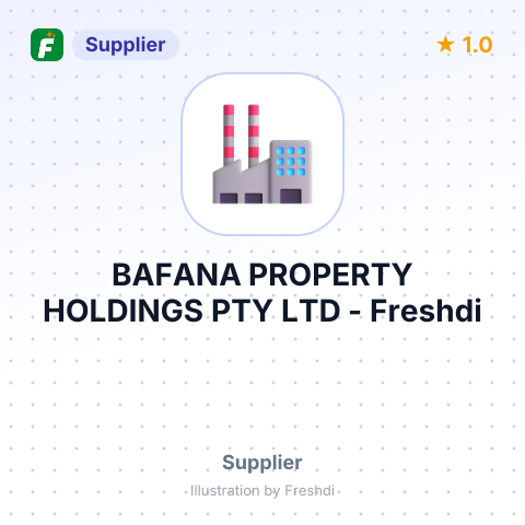 BAFANA PROPERTY HOLDINGS PTY LTD – summary card, no photo uploaded yet