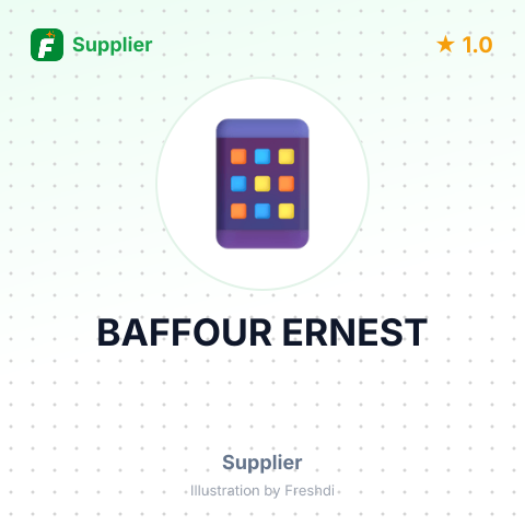 BAFFOUR ERNEST – summary card, no photo uploaded yet