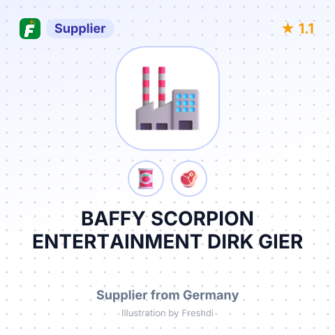 BAFFY SCORPION ENTERTAINMENT DIRK GIER – summary card, no photo uploaded yet
