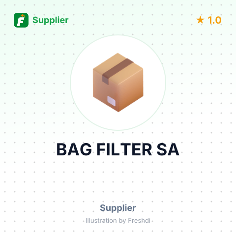 BAG FILTER SA – summary card, no photo uploaded yet