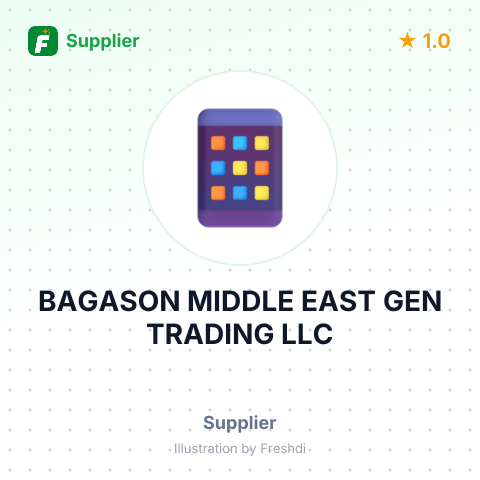 BAGASON MIDDLE EAST GEN TRADING LLC – summary card, no photo uploaded yet