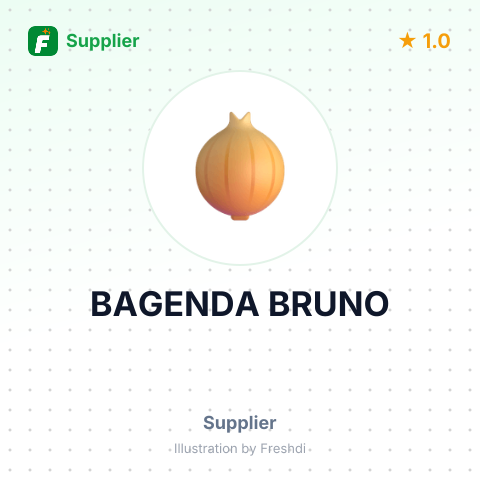 BAGENDA BRUNO – summary card, no photo uploaded yet