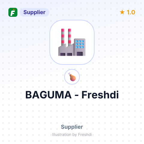 BAGUMA – summary card, no photo uploaded yet