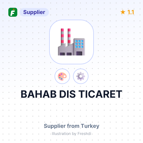 BAHAB DIS TICARET – summary card, no photo uploaded yet