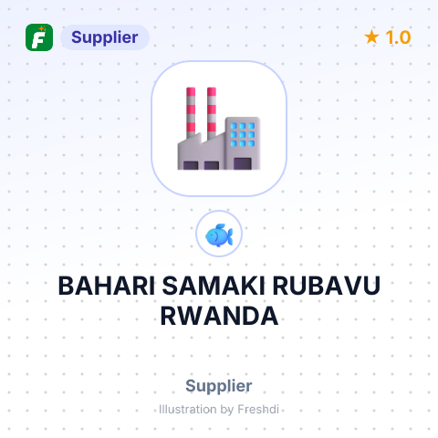 BAHARI SAMAKI RUBAVU RWANDA – summary card, no photo uploaded yet
