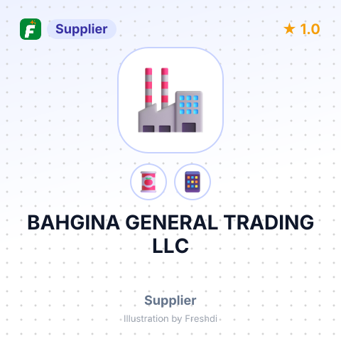 BAHGINA GENERAL TRADING LLC – summary card, no photo uploaded yet