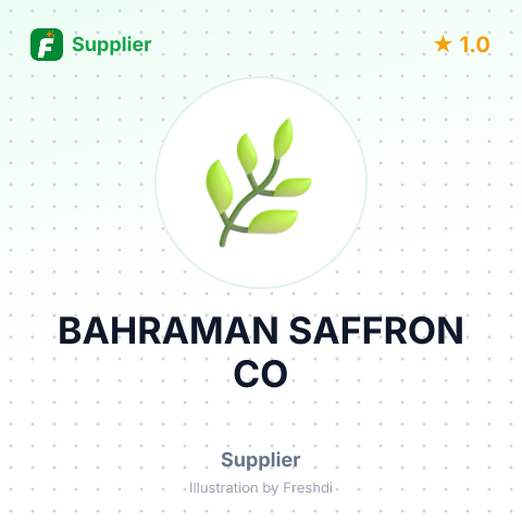 BAHRAMAN SAFFRON CO – summary card, no photo uploaded yet