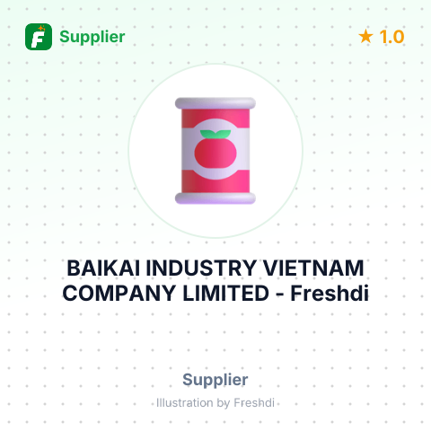 BAIKAI INDUSTRY VIETNAM COMPANY LIMITED – summary card, no photo uploaded yet