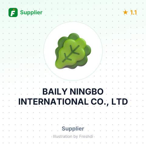 BAILY NINGBO INTERNATIONAL CO., LTD – summary card, no photo uploaded yet