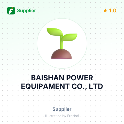 BAISHAN POWER EQUIPAMENT CO., LTD – summary card, no photo uploaded yet