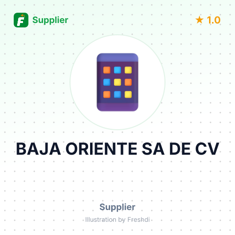 BAJA ORIENTE SA DE CV – summary card, no photo uploaded yet