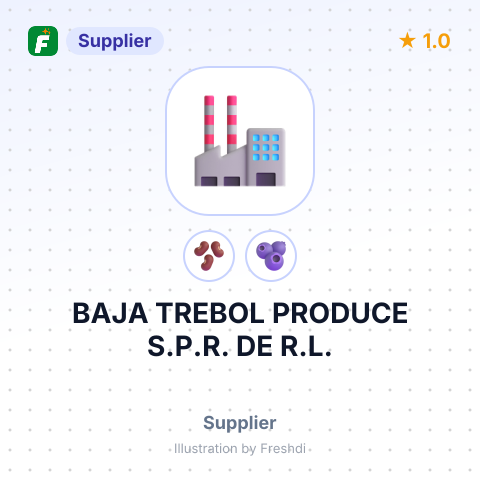 BAJA TREBOL PRODUCE S.P.R. DE R.L. – summary card, no photo uploaded yet