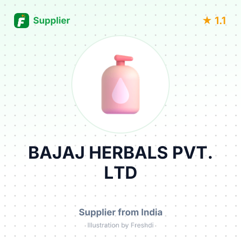 BAJAJ HERBALS PVT. LTD – summary card, no photo uploaded yet