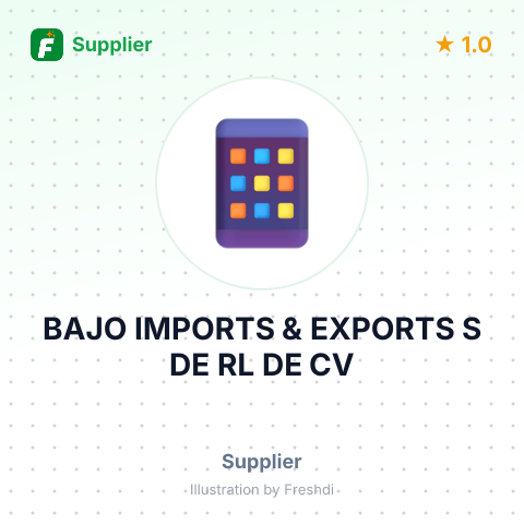 BAJO IMPORTS & EXPORTS S DE RL DE CV – summary card, no photo uploaded yet