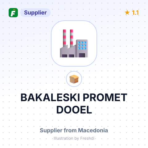 BAKALESKI PROMET DOOEL – summary card, no photo uploaded yet