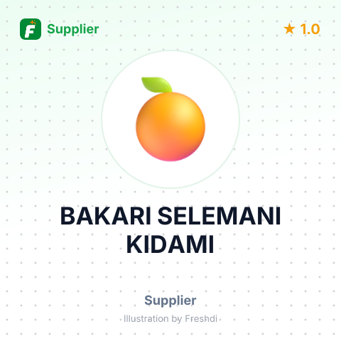 BAKARI SELEMANI KIDAMI – summary card, no photo uploaded yet