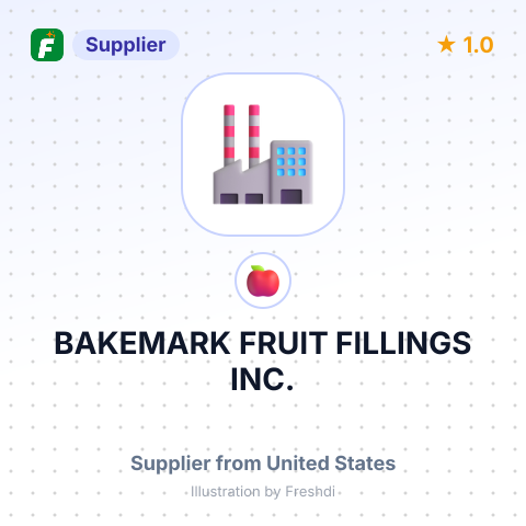 BAKEMARK FRUIT FILLINGS INC. – summary card, no photo uploaded yet