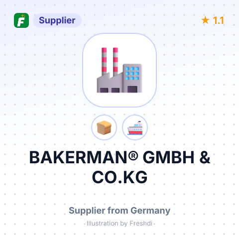 BAKERMAN® GMBH & CO.KG – summary card, no photo uploaded yet