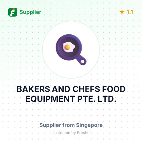 BAKERS AND CHEFS FOOD EQUIPMENT PTE. LTD. – summary card, no photo uploaded yet