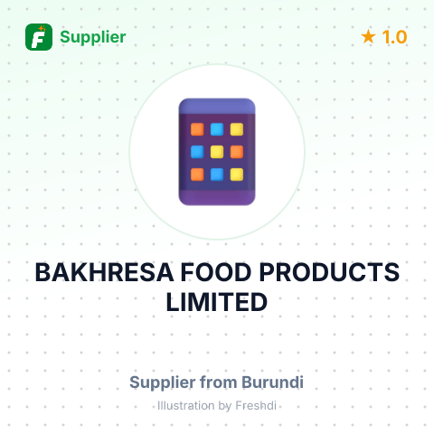 BAKHRESA FOOD PRODUCTS LIMITED – summary card, no photo uploaded yet