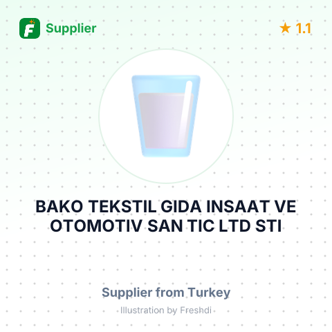 BAKO TEKSTIL GIDA INSAAT VE OTOMOTIV SAN TIC LTD STI – summary card, no photo uploaded yet