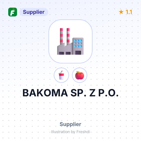BAKOMA SP. Z P.O. – summary card, no photo uploaded yet