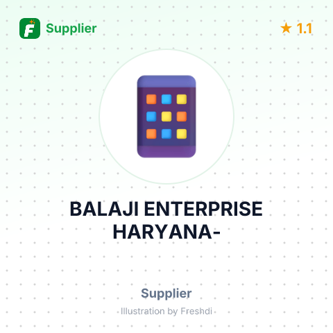 BALAJI ENTERPRISE HARYANA- – summary card, no photo uploaded yet
