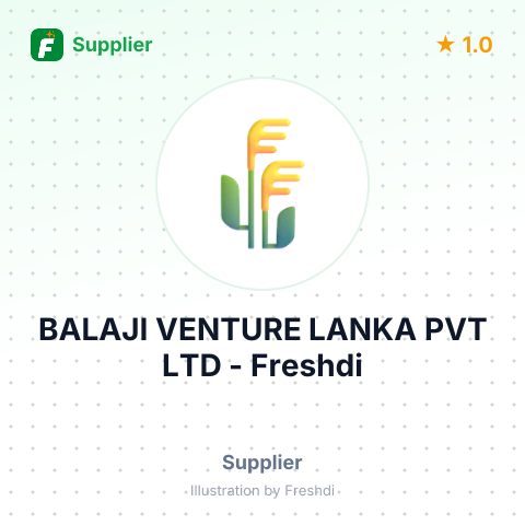 BALAJI VENTURE LANKA PVT LTD – summary card, no photo uploaded yet