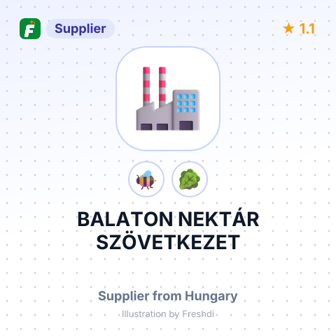 BALATON NEKTÁR SZÖVETKEZET – summary card, no photo uploaded yet