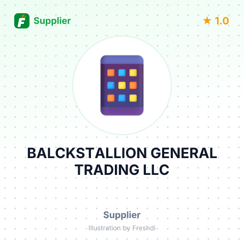 BALCKSTALLION GENERAL TRADING LLC – summary card, no photo uploaded yet