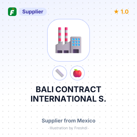 BALI CONTRACT INTERNATIONAL S. – summary card, no photo uploaded yet