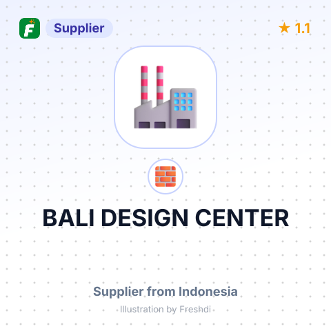 BALI DESIGN CENTER – summary card, no photo uploaded yet