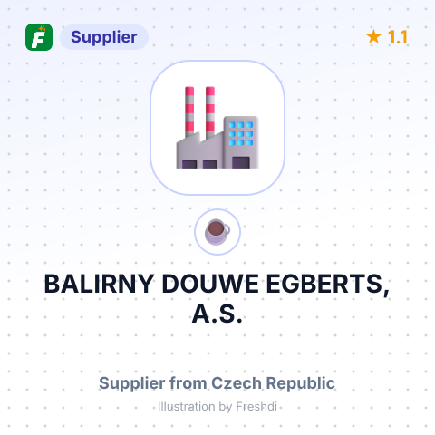 BALIRNY DOUWE EGBERTS, A.S. – summary card, no photo uploaded yet